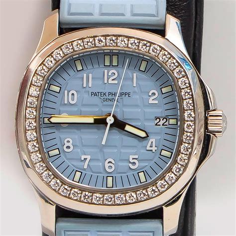 patek philippe aquanaut baby blue|Patek Philippe aquanaut price list.